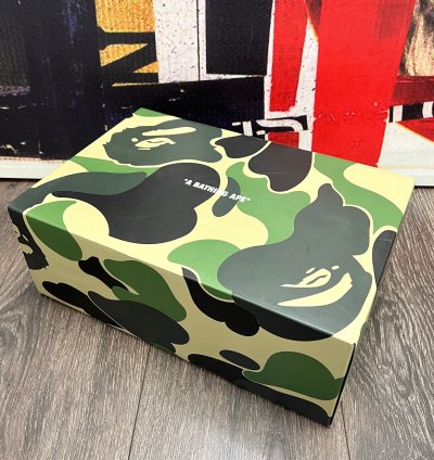 2022 Bape Sk8sta Army Olive Green Dark Navy Blue Grey