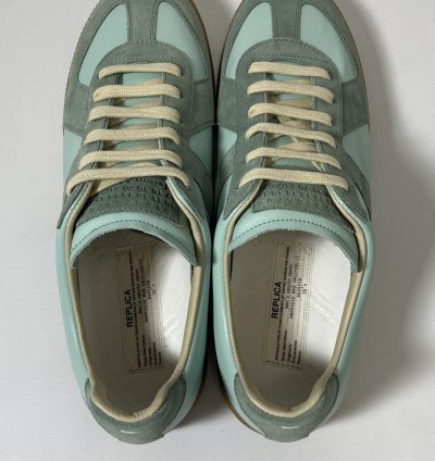 21 Light Blue Gat Sneakers