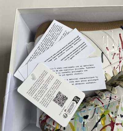 23 Paint Splatter GAT Sneakers