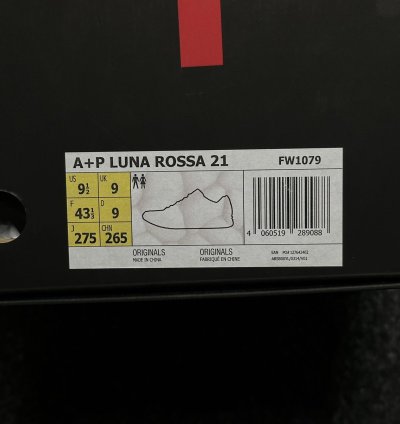 690 Adidas Prada Luna Rossa Gunmetal Grey