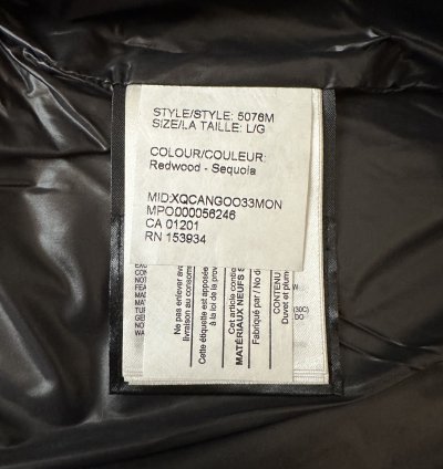Canada Goose Armstrong Down Jacket Red size Large Brand New