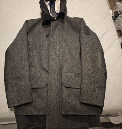 CANADA GOOSE ATAVIST WOOL DOWN COAT SZ NEW WITH TAGS