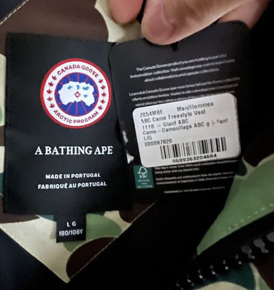 Canada Goose Bape
