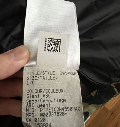 Canada Goose Bape