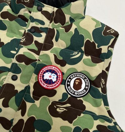 Canada Goose Bape ABC Camo Freestyle Vest