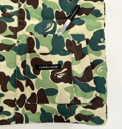 Canada Goose Bape ABC Camo Freestyle Vest