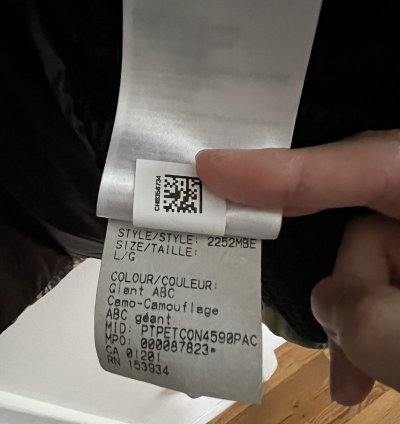 Canada Goose Bape crofton puffer