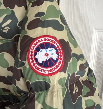 Canada Goose Bape crofton puffer