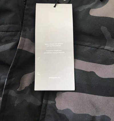 Canada Goose Black Camo BLACK LABEL Jacket