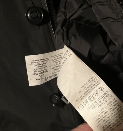 Canada Goose black coat