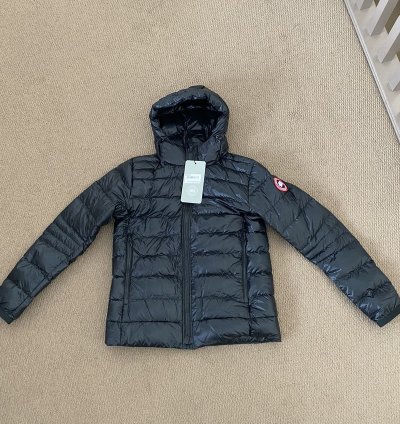 Canada Goose Black Crofton Down Jacket