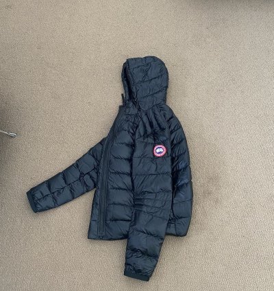 Canada Goose Black Crofton Down Jacket