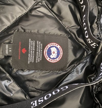 Canada Goose Black Crofton Down Jacket