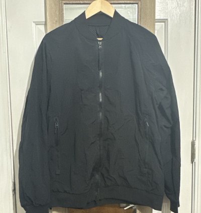 CANADA GOOSE BLACK DISC FABER WIND BOMBER JACKET