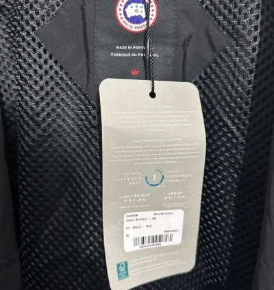CANADA GOOSE BLACK DISC FABER WIND BOMBER JACKET