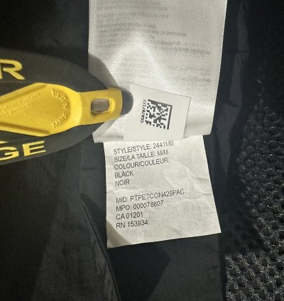 CANADA GOOSE BLACK DISC FABER WIND BOMBER JACKET