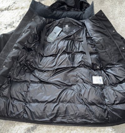 Canada Goose Black Down Barrett Coat