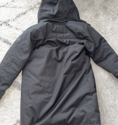 Canada Goose Black Down Barrett Coat