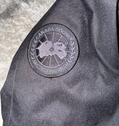 Canada Goose Black Down Barrett Coat