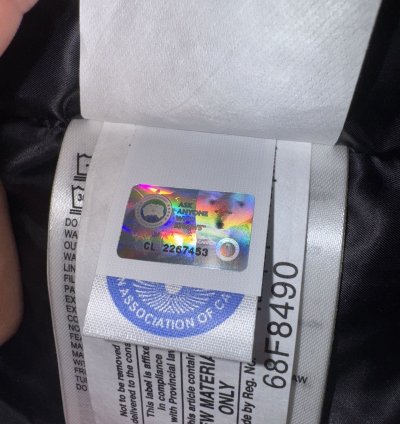 Canada Goose Black Down Barrett Coat