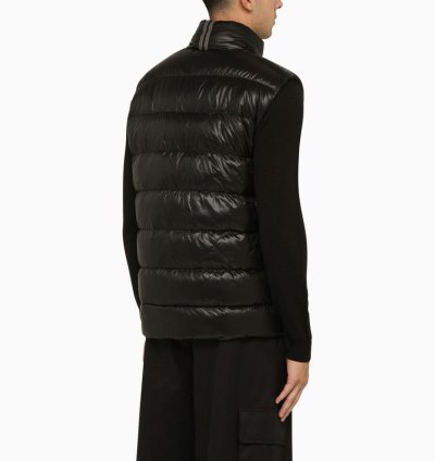 Canada Goose Black Label Black Nylon Waistcoat