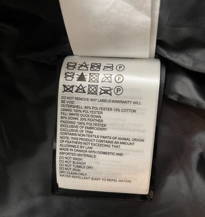 Canada Goose Black Label MacMillan Parka Coastal Grey Size