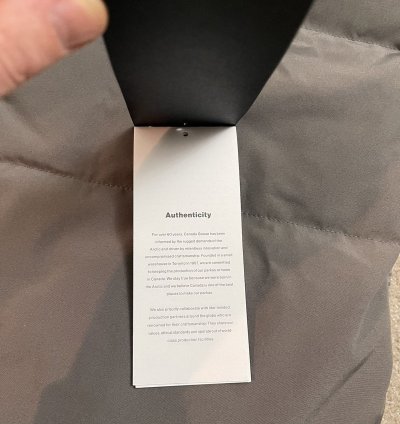 Canada Goose Black Label MacMillan Parka Coastal Grey Size
