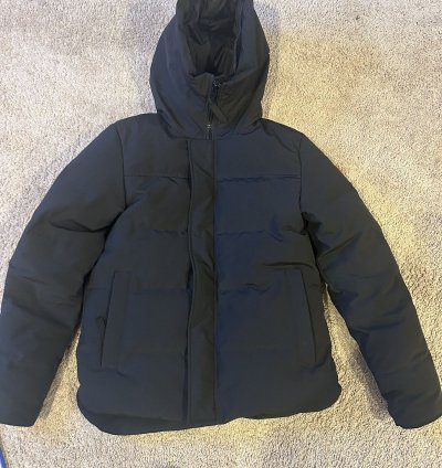 CANADA GOOSE Black MacMillan Down Jacket