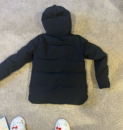 CANADA GOOSE Black MacMillan Down Jacket
