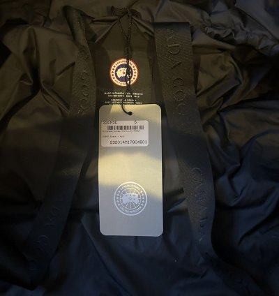 CANADA GOOSE Black MacMillan Down Jacket