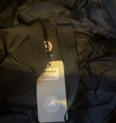 CANADA GOOSE Black MacMillan Down Jacket
