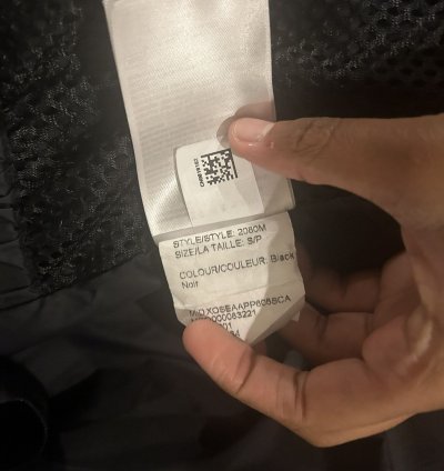 CANADA GOOSE Black MacMillan Down Jacket