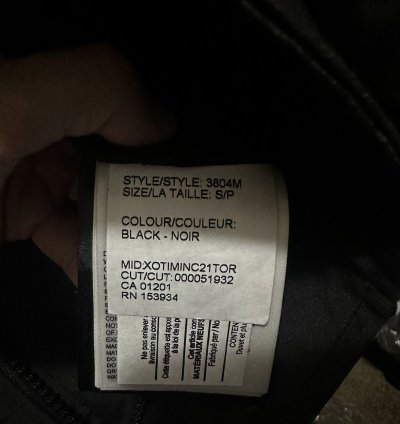 Canada Goose Black Macmillan Parka