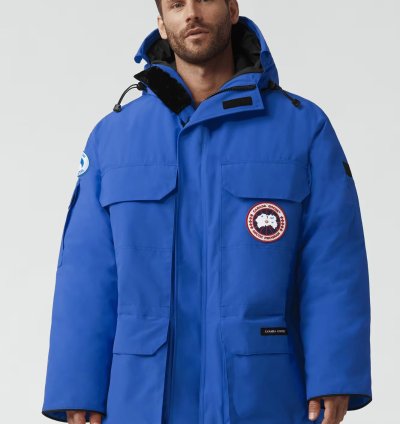 Canada Goose Blue Expedition Parka PBI Heritage
