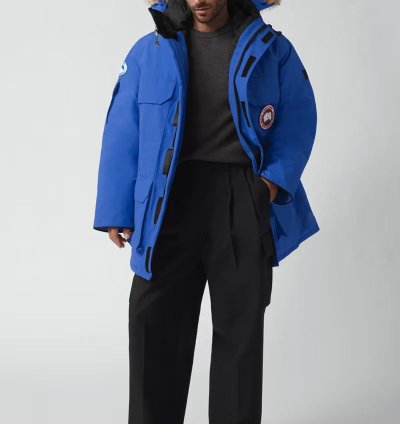 Canada Goose Blue Expedition Parka PBI Heritage