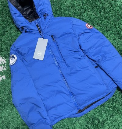 Canada Goose Blue Puff Jacket
