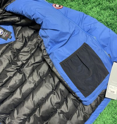 Canada Goose Blue Puff Jacket