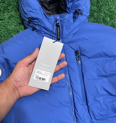 Canada Goose Blue Puff Jacket