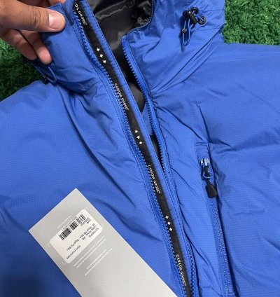 Canada Goose Blue Puff Jacket