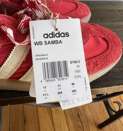 Adidas 2 Pairs of Sambas (Wales Bonner)