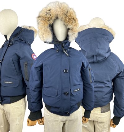 Canada Goose Chilliwack Bomber 7999L Blue New