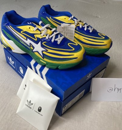 Adidas Bape Orkedro Brazil Colorway