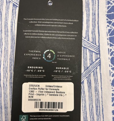 Canada Goose CNCPTS Crofton Puffer