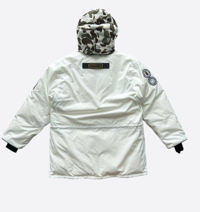 Canada Goose Concepts Bape White Expedition Jacket