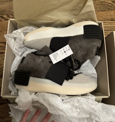 ADIDAS FEAR OF GOD ATHLETICS TRAINER NIGHT BROWN SESAME