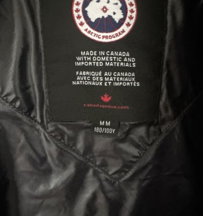 CANADA GOOSE CROFTON BLACK LABEL