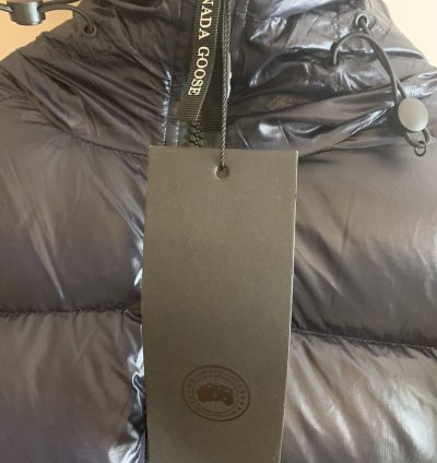 Canada goose crofton black puffer jacket