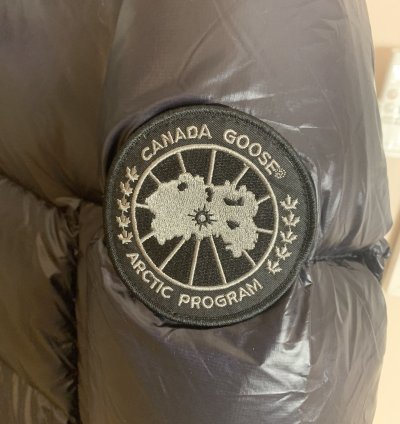 Canada goose crofton black puffer jacket
