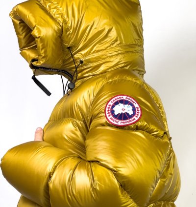 CANADA GOOSE CROFTON DOWN FILLED HOODED PUFFER JACKET