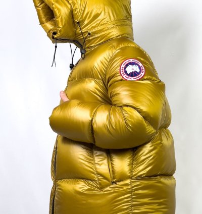 CANADA GOOSE CROFTON DOWN FILLED HOODED PUFFER JACKET